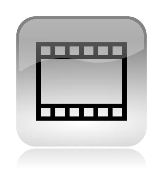 Film i kino ikony interfejs www — Zdjęcie stockowe