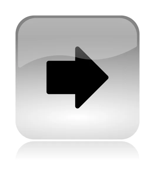 Right arrow next web interface icon — Stock Photo, Image
