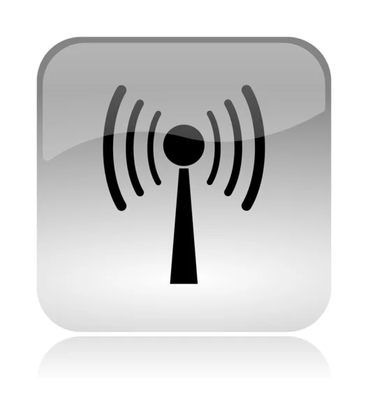 Wi-Fi, бездротова піктограма веб-інтерфейсу — стокове фото