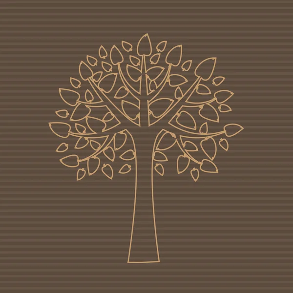 Drzewo abstrakcyjne — Wektor stockowy