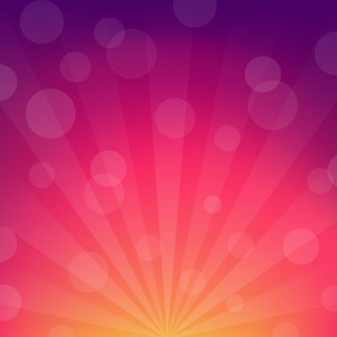 Color Sunburst clipart