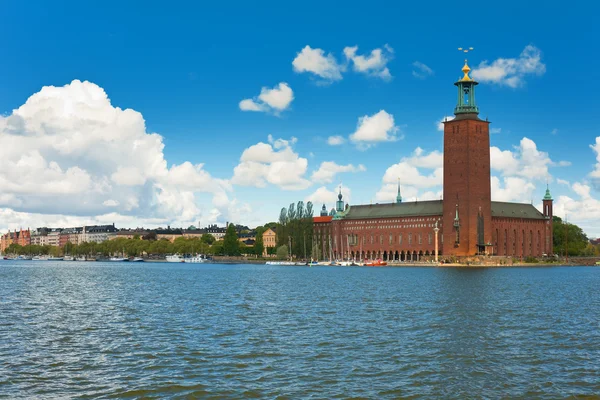 Stockholmer Rathaus — Stockfoto
