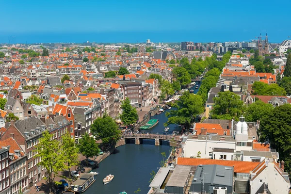 Amsterdam kanal — Stockfoto