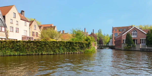 Wunderbare Kanäle von Brugge — Stockfoto