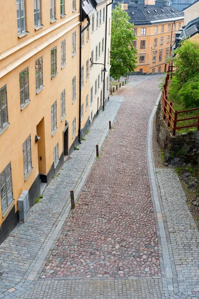Pequeña calle de Estocolmo —  Fotos de Stock