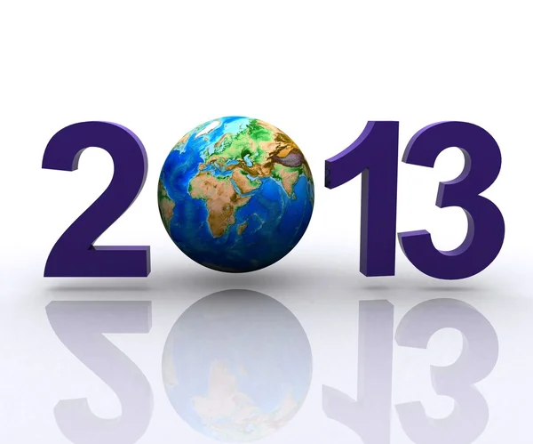 Celosvětové...slaví Nový rok — Stock fotografie