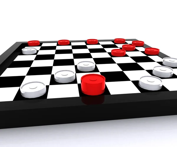 Checkers — Stock fotografie