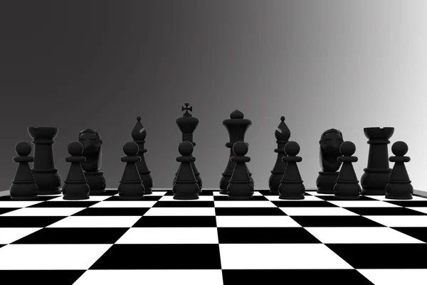 Chess - 3D — Stock Photo, Image