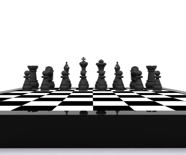 Šachovnice - 3d — Stock fotografie