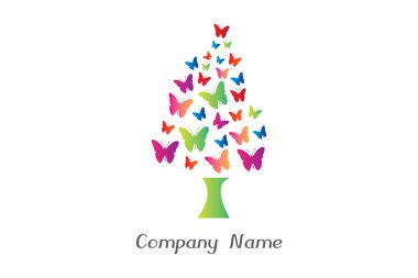 Butterfly Tree clipart