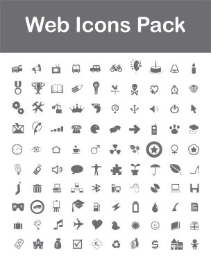 Web icons Pack clipart