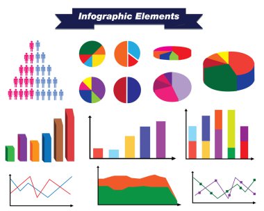 Infographic öğeleri kümesi