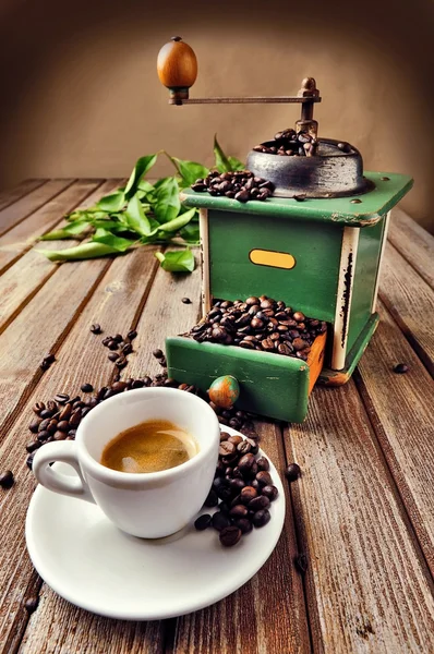 Varm kopp kaffe — Stockfoto