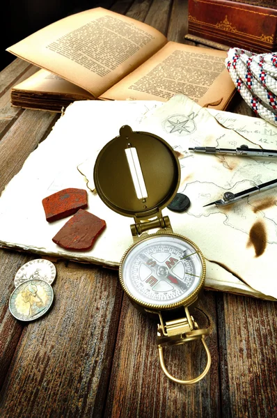 Der Kompass — Stockfoto