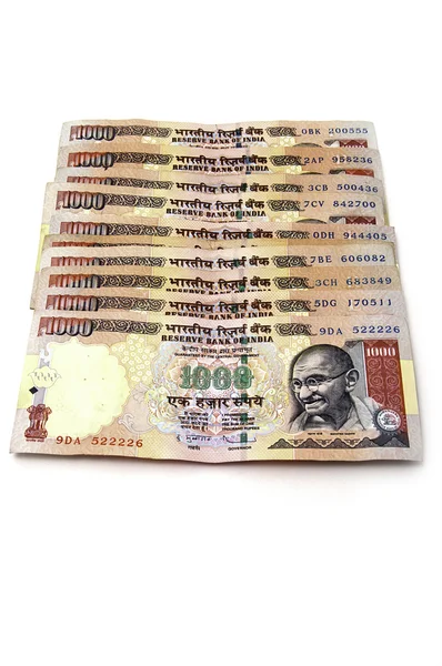 Indisk valuta — Stockfoto