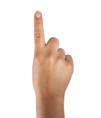 Index finger clipart