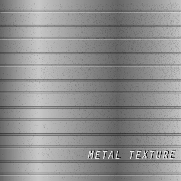 Textura de superficie metálica — Vector de stock