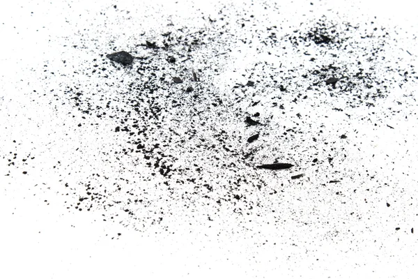 Pieces of charcoal dust — Φωτογραφία Αρχείου
