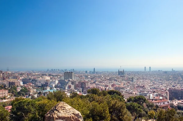 空中バルセロナ — ストック写真