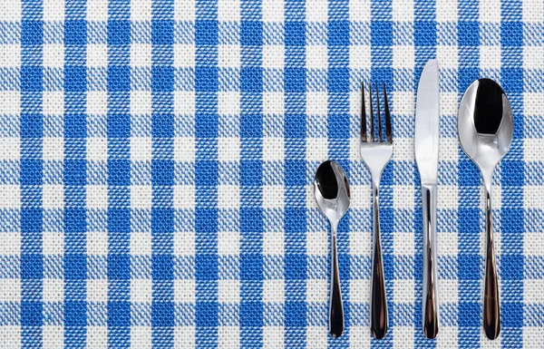 Tkaniny pokrywane obiad — Zdjęcie stockowe