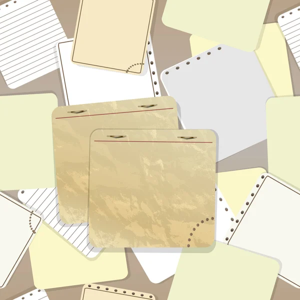 Άνευ ραφής σημειωματάριο φύλλα φόντο — Διανυσματικό Αρχείο