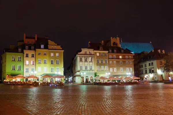 Varsovia Plaza del casco antiguo — Foto de Stock