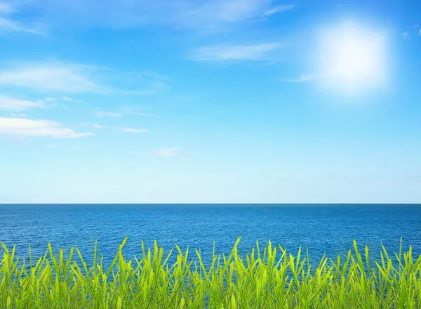 stock image Sky and sea