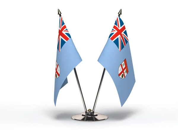 斐济 (孤立的微型旗帜) — 图库照片