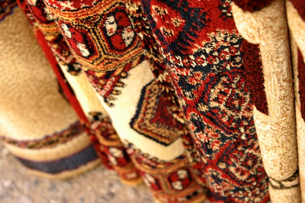 Pochi tappeti fatti a mano . — Foto Stock