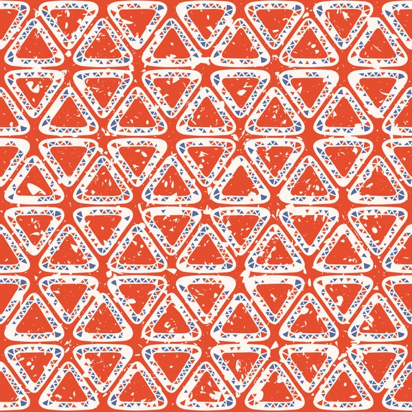 Triangolo mosaico — Vettoriale Stock
