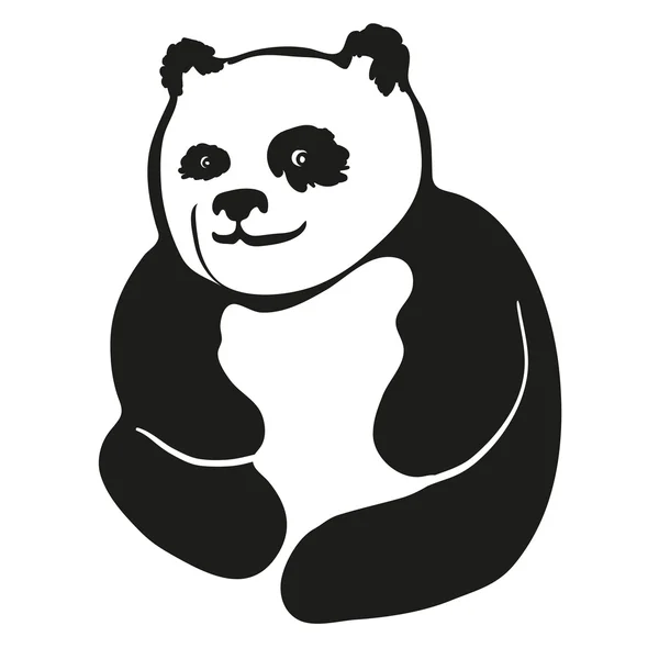 Panda — Stockvektor