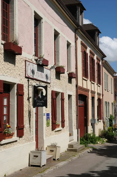 The village of Giverny in Eure — Stock Photo, Image
