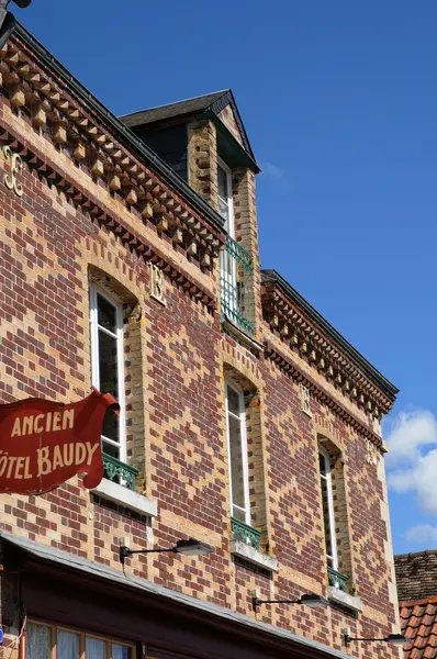 Francia, hotel Baudy nel villaggio di Giverny — Foto Stock