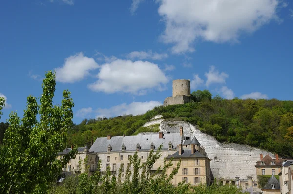 Francia, el castillo de La Roche Guyon — Foto de Stock