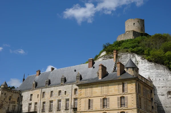 France, the castle of La Roche Guyon — Stock Photo, Image