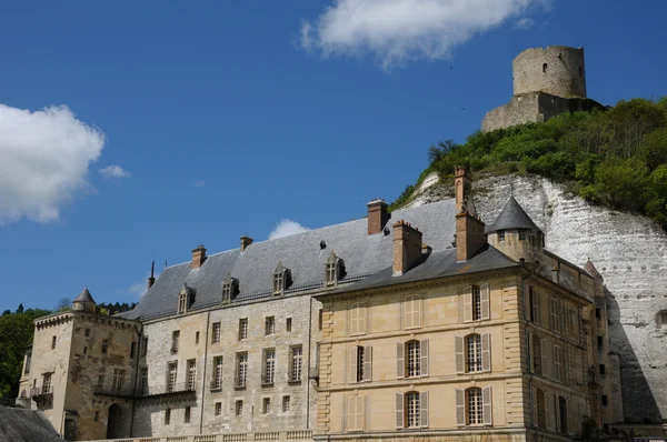 Frankreich, die Burg von la roche guyon — Stockfoto