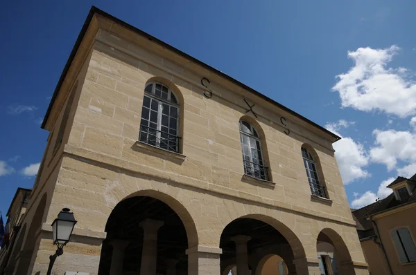 stock image Ile de France, the city hall of La Roche Guyon