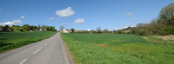 Das Dorf des Segelns in Yvelines — Stockfoto