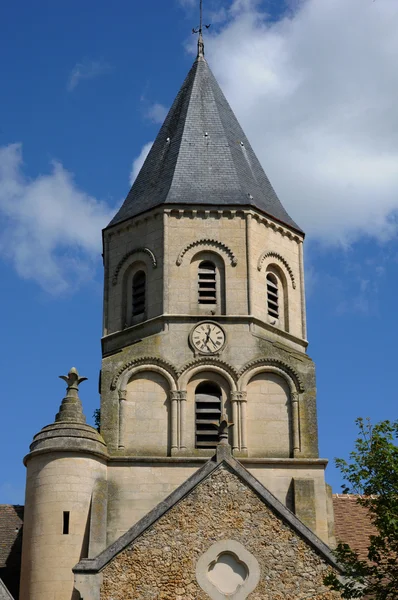 Frankrike, kyrkan saint martin la garenne i yvelines — Stockfoto
