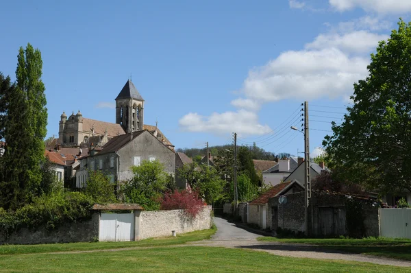 フランス教会と val d ヴェトゥイユの村 · オワーズ — ストック写真