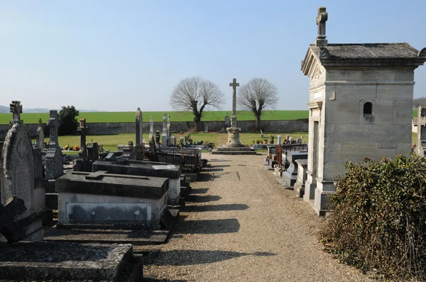 El cementerio de Sagy en Val d Oise —  Fotos de Stock