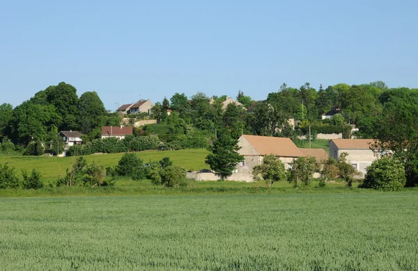 Francia, el pueblo de Chapet en Les Yvelines —  Fotos de Stock