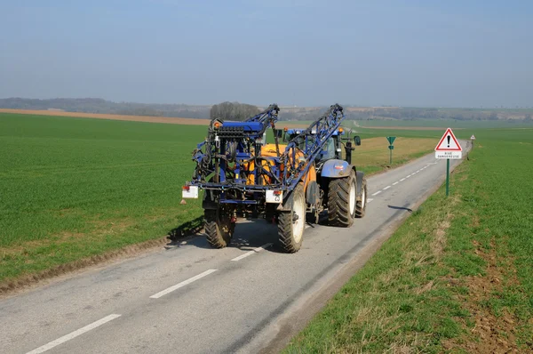 Stock image Themericourt, a country road in Val d Oise