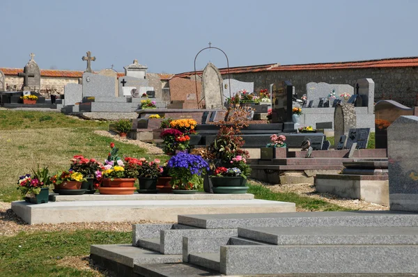 Themericourt mezarlığı — Stok fotoğraf