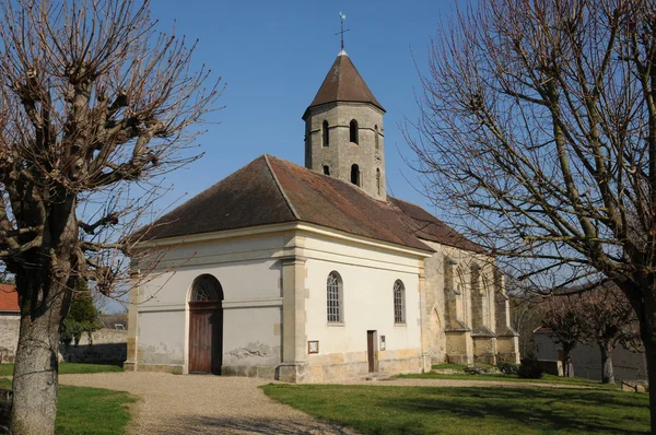 Κλασική εκκλησία των Condecourt στην Val d; Oise — Φωτογραφία Αρχείου