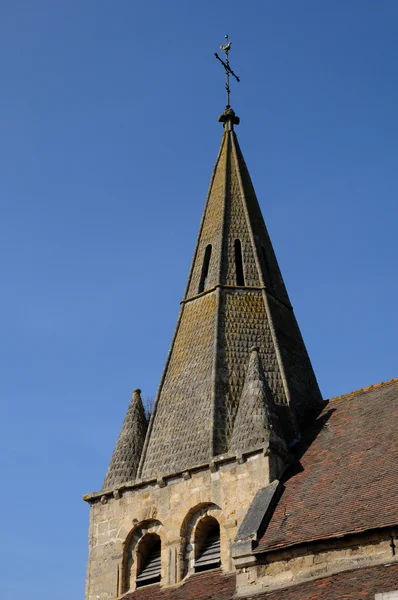 Kirche von gaillon sur montcient in les yvelines — Stockfoto