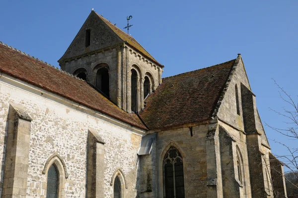 Starý kostel seraincourt — Stock fotografie