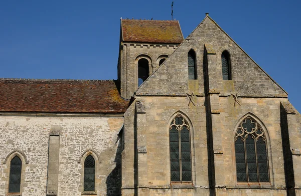 A antiga igreja de Seraincourt — Fotografia de Stock