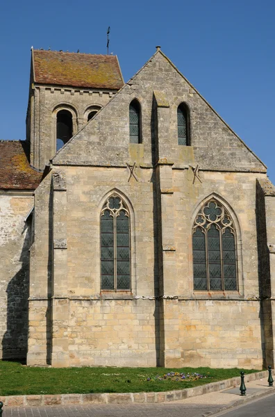 Den gamla kyrkan av seraincourt — Stockfoto