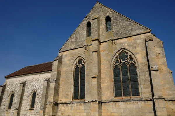 Den gamla kyrkan av seraincourt — Stockfoto